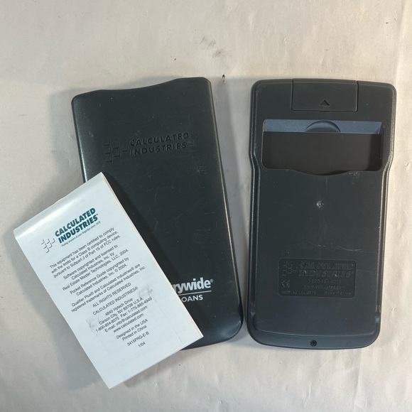 Mortgage Financial Calculator from Calculated Industries Model 3415 - Picture 7 of 10